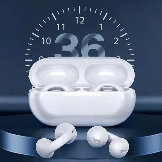 Auricular Bluetooth Inalámbrico SG50 Clip-On (Audio Alta Definición) Deportivo para Correr/Yoga (Unisex)