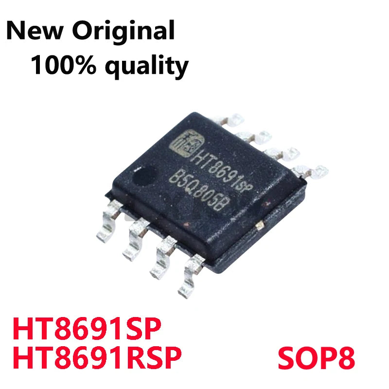 Chip Amplificador de Audio HT8691SP / HT8691 / HT8691RSP / HT8691R (SOP-8) (Nuevo Original, 10 Unidades)