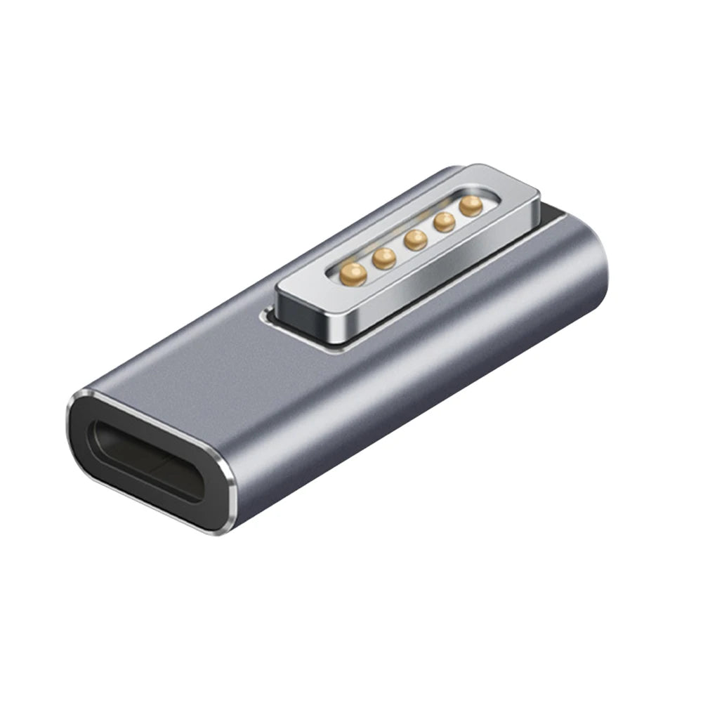 Adaptador Convertidor Magnético USB-C PD a MagSafe 1 / MagSafe 2 para MacBook Pro Plug Carga