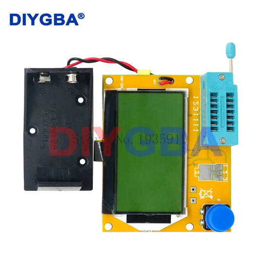 Tester Transistor LCR-T4 (Nuevo, Alta Calidad) - Medidor ESR, Diodo, Triodo, Capacitancia, SCR, Inductancia (con Case)