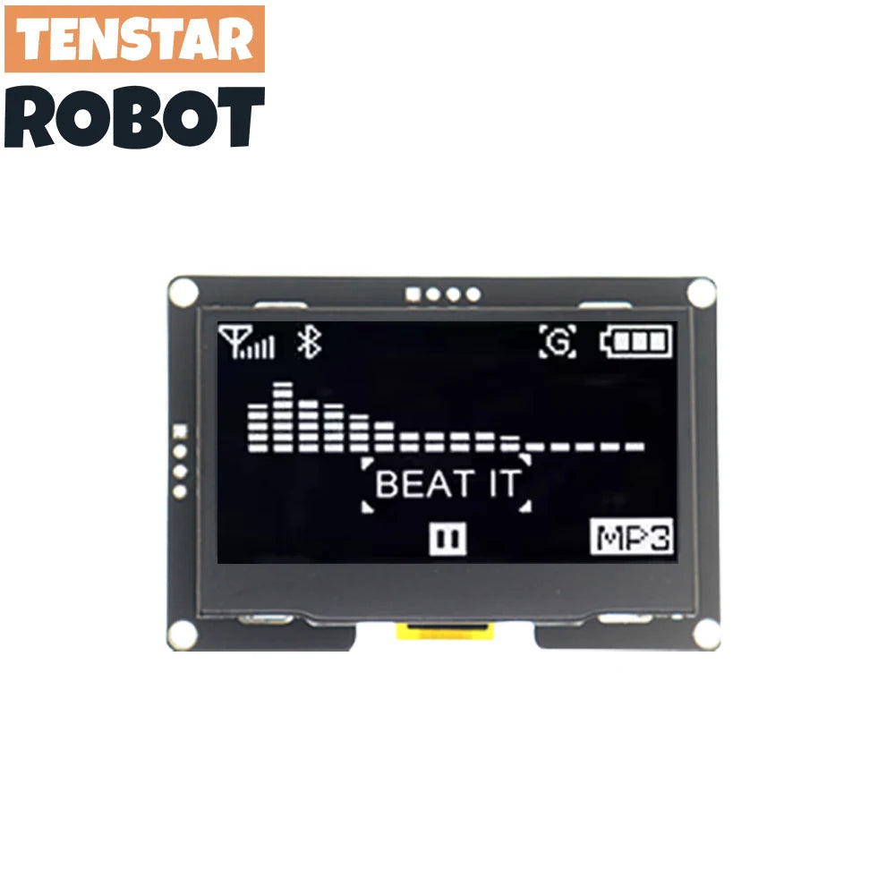 OLED 2.4" 2.42 Inch 128x64 LCD Display SSD1309 12864 4 Pin IIC I2C SPI Serial Interface