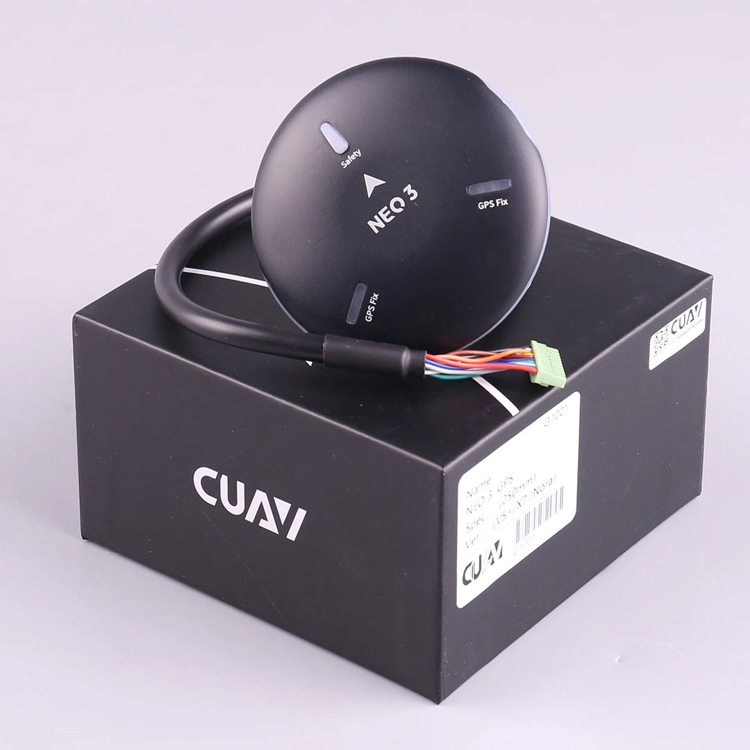 Módulo GNSS GPS CUAV NEO 3 (U-blox M9N) con Compás para Pixhawk (Soporta Ardupilot/PX4 Navegación UAV)