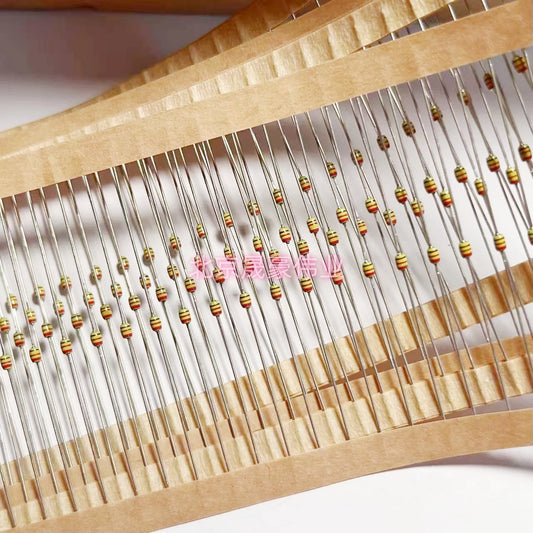 Capacitor Cerámico Monolítico Axial (Anillo Color) UP050 (4.7pF-1uF, 50V) - Pack 50 Unidades (Valores Surtidos)