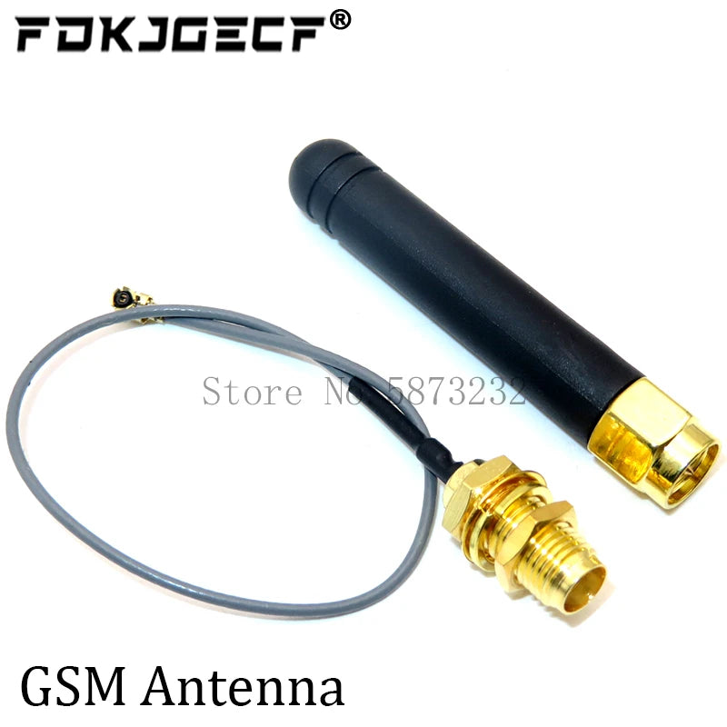 Módulo GSM/GPRS SIM800L V2.0 (5V, Quad-Band) con Antena y Cable