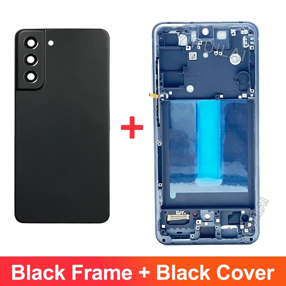 AMOLED para Samsung Galaxy S21FE 5G G990B G990U pantalla LCD Digitalizador de pantalla táctil con marco para Samsung S21 FE LCD