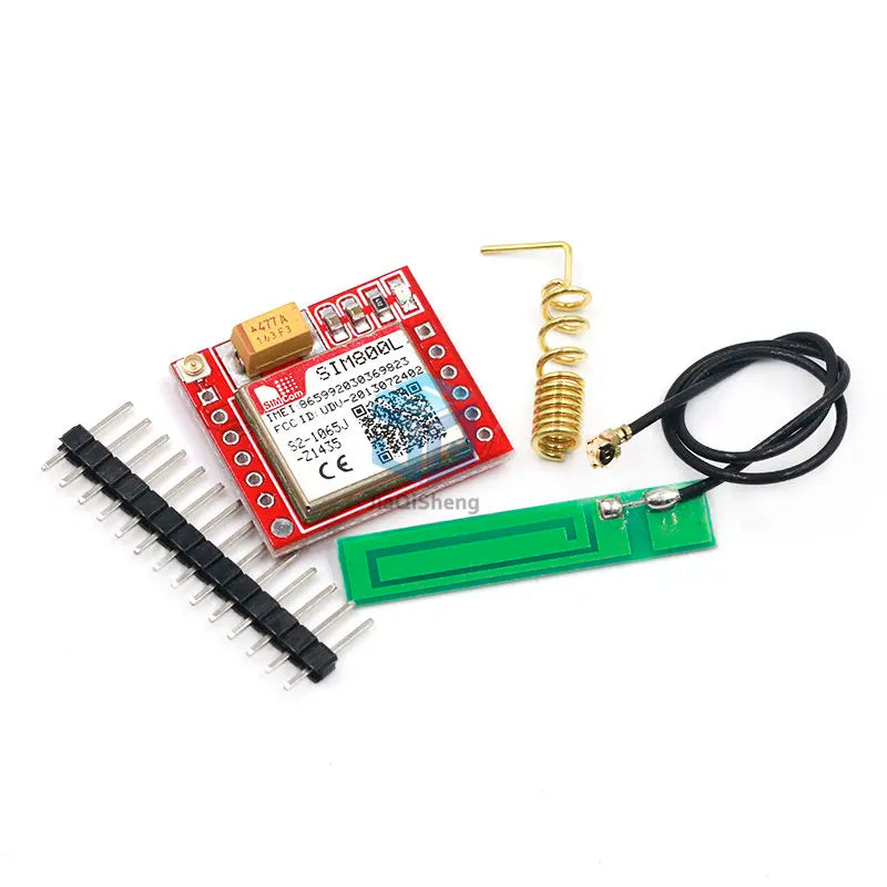 Módulo GSM/GPRS SIM800L (MicroSIM, Quad-Band, Puerto Serial TTL) Placa Core Pequeña