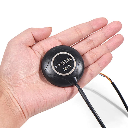 Módulo GPS AneegFpv M10 con Compás HMC5883L (Soporta GPS L1 C/A, GLONASS L10F, BeiDou B1l) para Pixhawk/PX4/APM 2.8 Quadcopter