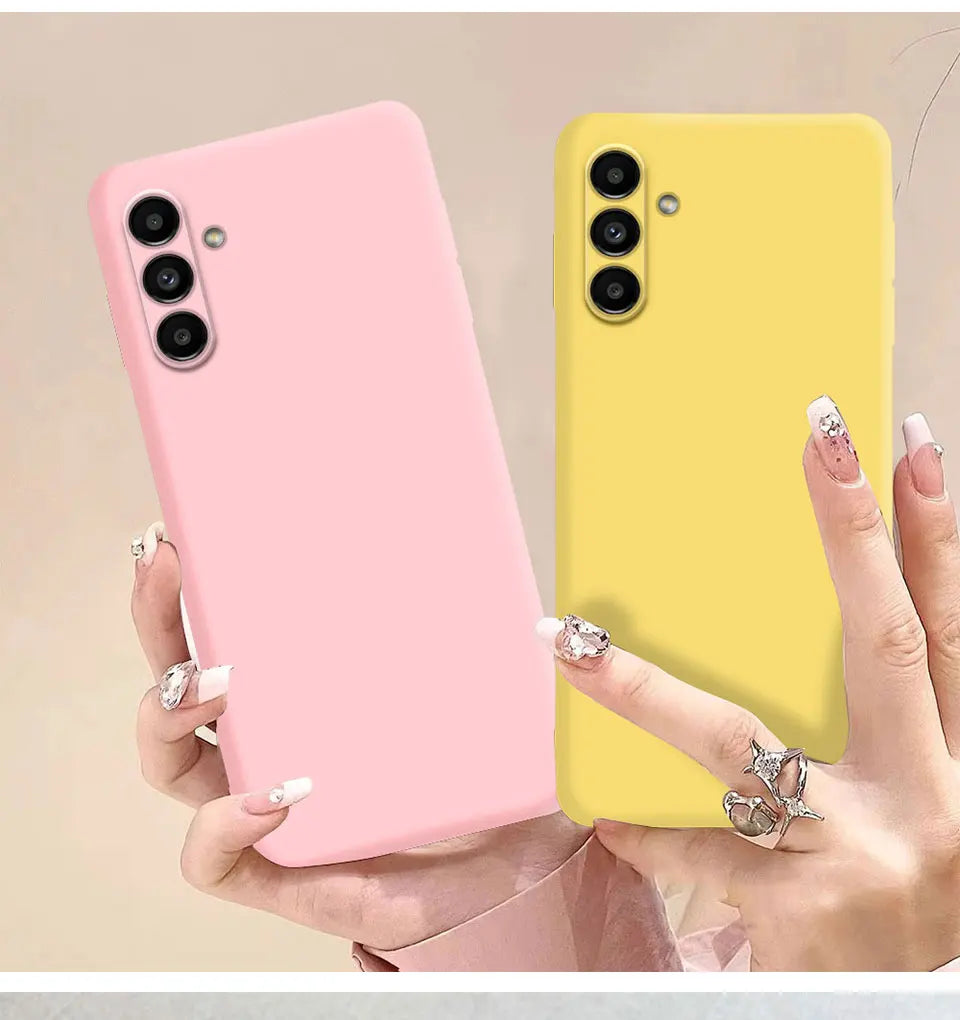 Funda Silicona Líquida Original Antichoque para Samsung Galaxy A05/A05S/A15/A25/A35/A55 (4G/5G)