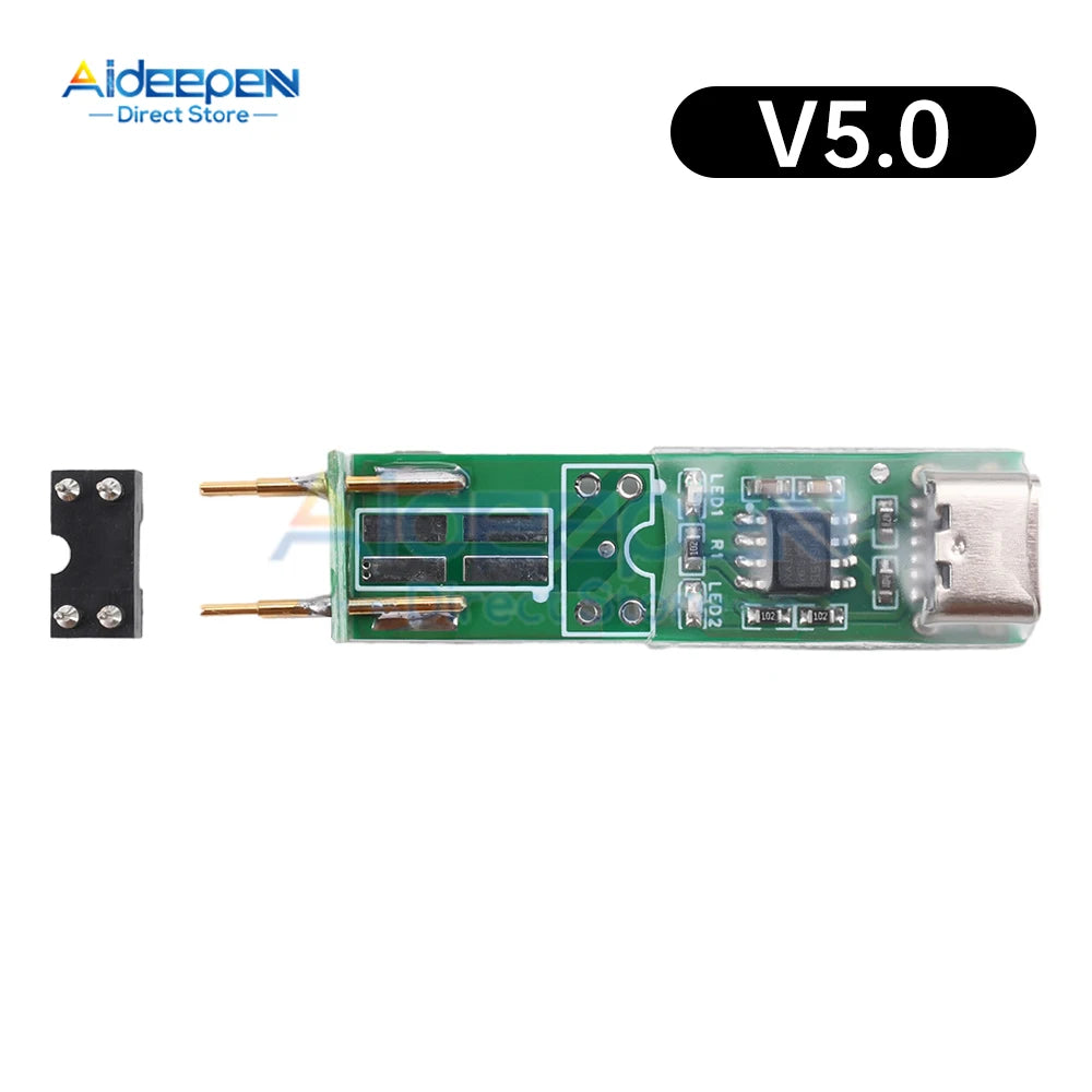 Tester Optoacoplador 4-Pin Herramienta Prueba Online Placa Reparación Electrónica Interface USB-C/Micro-B Específico