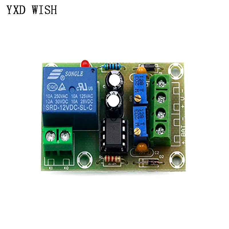 Módulo Control Carga Batería XH-M601 12V Cargador Inteligente Panel Control Automático