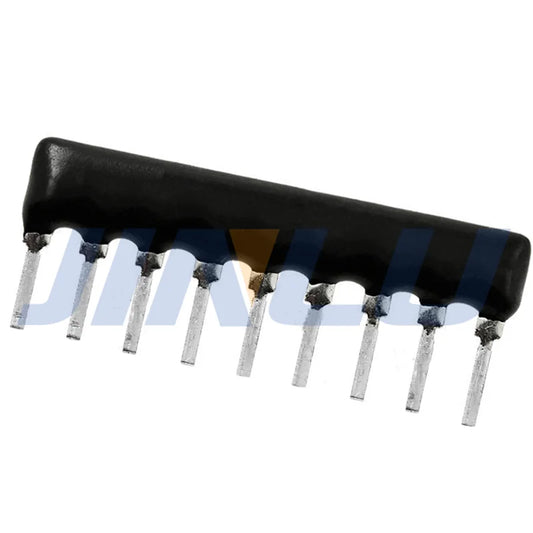 10pcs 9PIN 8PIN 7PIN 6PIN 5PIN exclusion Network Resistor array DIP 100 220 470 680 1K 1.2K 1.5K 2K 2.2K 4.7K 5.1K 10K 100K ohm