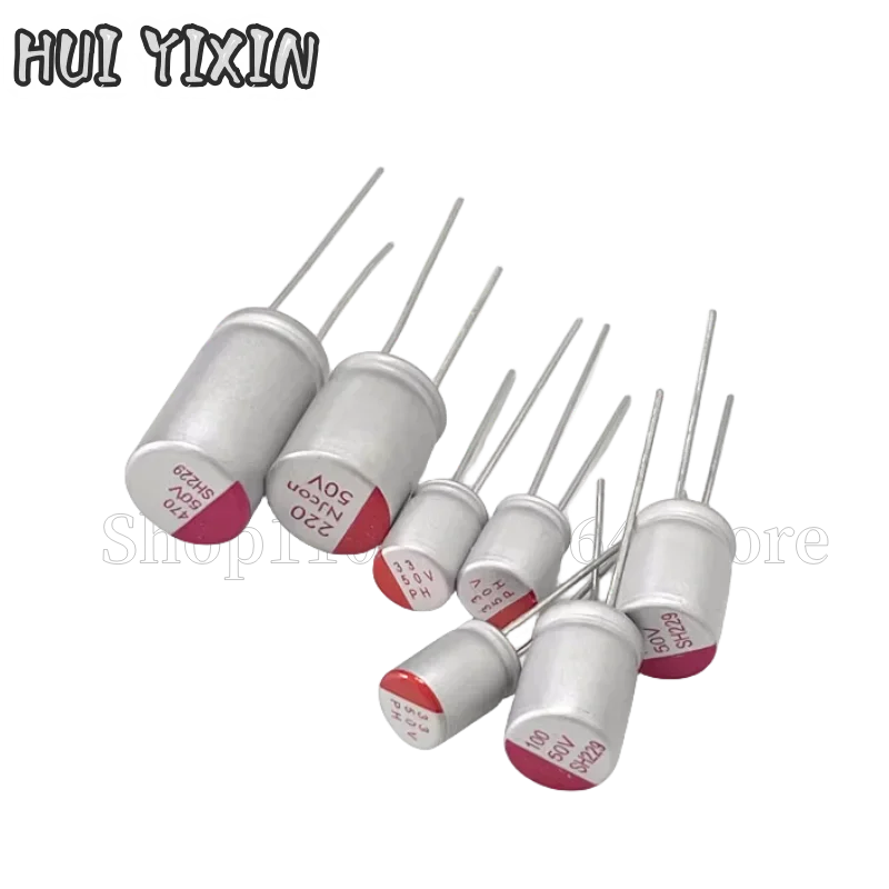 Capacitor Sólido Polímero (4.7uF-2200uF, 6.3V-100V) - Unidad (Especificar Valor)