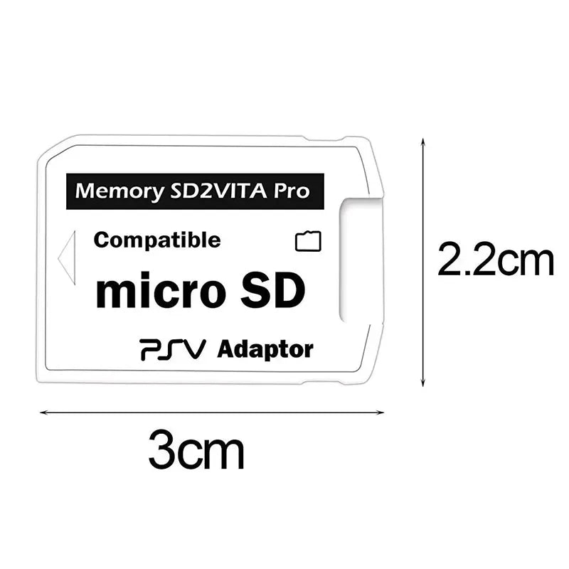 Adaptador Tarjeta Memoria DATA FROG SD2VITA 6.0 para PS Vita (Sistema 3.60, Micro TF)