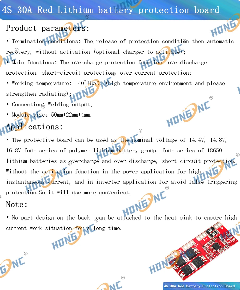 1S 2S 3S 4S 3A 20A 30A Li-ion Lithium Battery 18650 Charger PCB BMS Protection Board For Drill Motor Lipo Cell Module