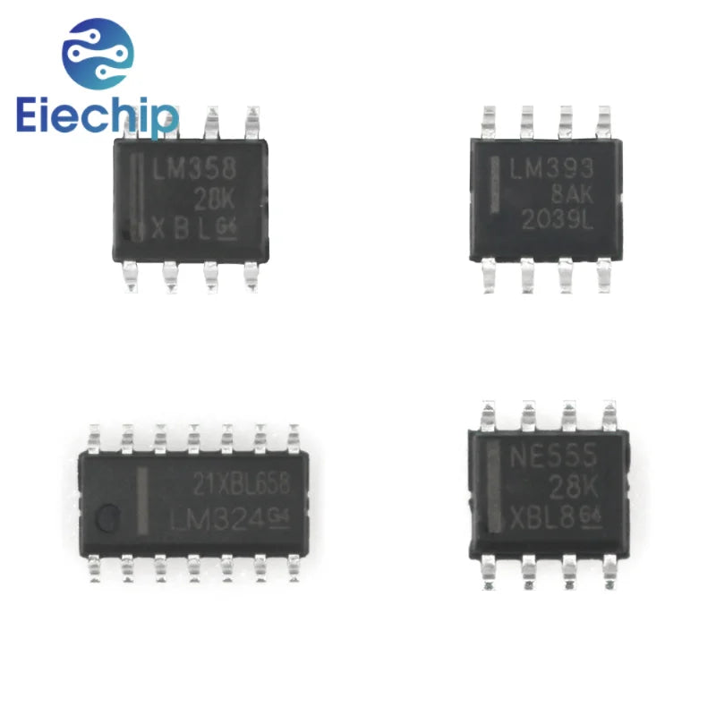 Lote 20 Pcs Amplificador Operacional LM358P DIP-8 Instrumentación/Buffer