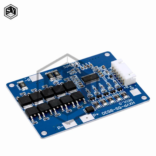 5S 18V 21V 30A 45A BMS Lithium Battery Charging Protection Board With NTC Resistors With Balance And NTC Temperature Protection