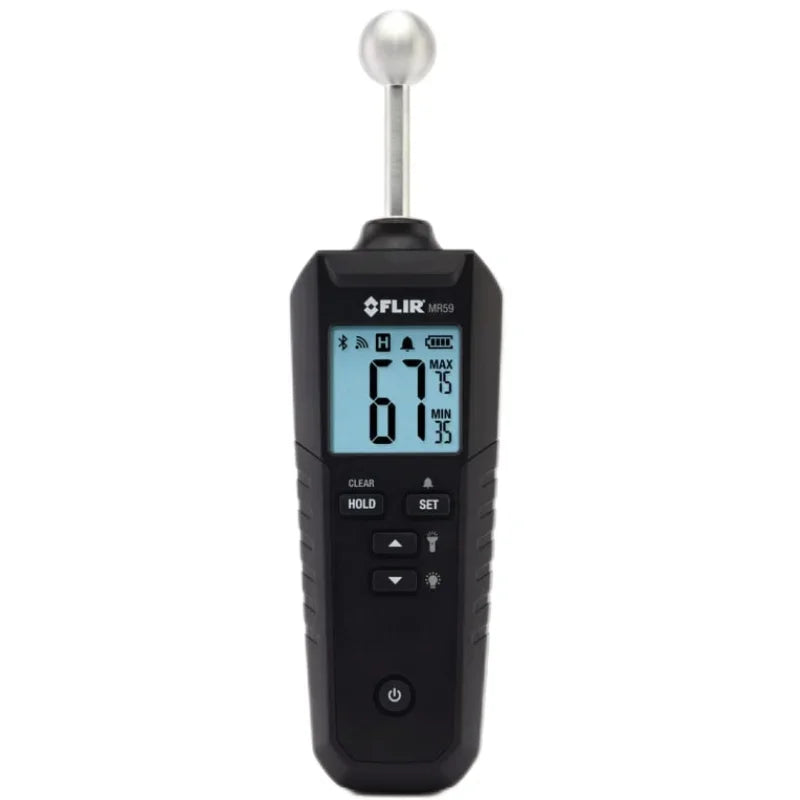 Medidor de Humedad FLIR MR59 con Sonda Esférica (Pinless) y Bluetooth