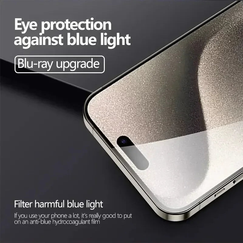 Film Hidrogel Cobertura Completa Protector Pantalla para iPhone 7/8 Plus / X/XR/XS Max / 11-16 Pro Max (Pack 5 Unidades)