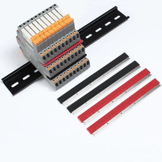 Módulo Relé Delgado DIN Rail 41F-1Z-C4-1 PCB con Socket Holder 12V/24V AC/DC / 220V AC 6.2mm