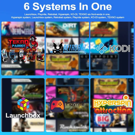 Disco Duro Portátil Gaming 3TB con Hyperspin/LaunchBox/Retrobat/Playnite (20000+ Juegos PS3/PS2/PS1/PSP/Switch/Wii)