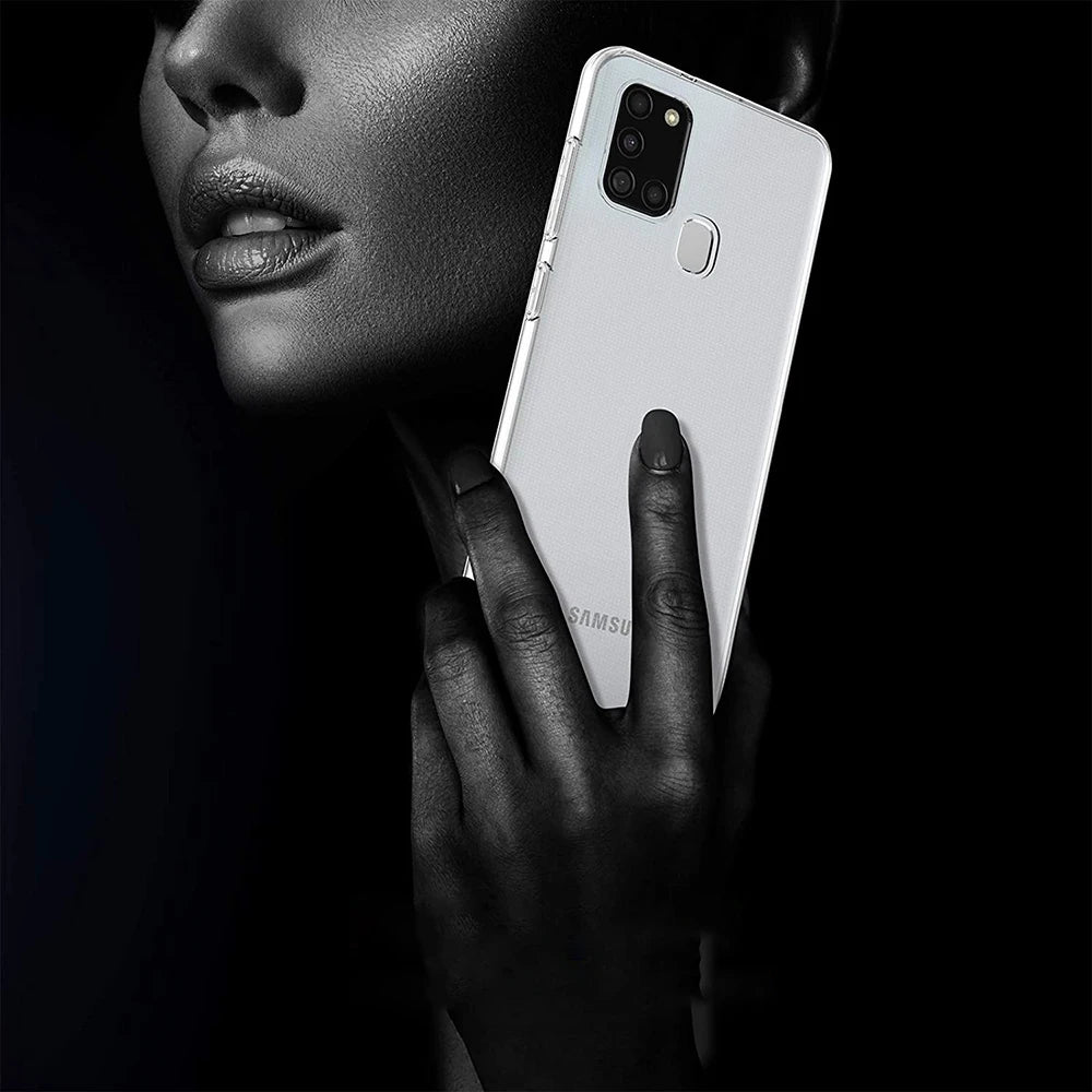 Funda Carcasa TPU Suave Transparente Anti-Golpes para Samsung Galaxy A01 Core/A11/A21/A21S/A31/A41/A51/A71
