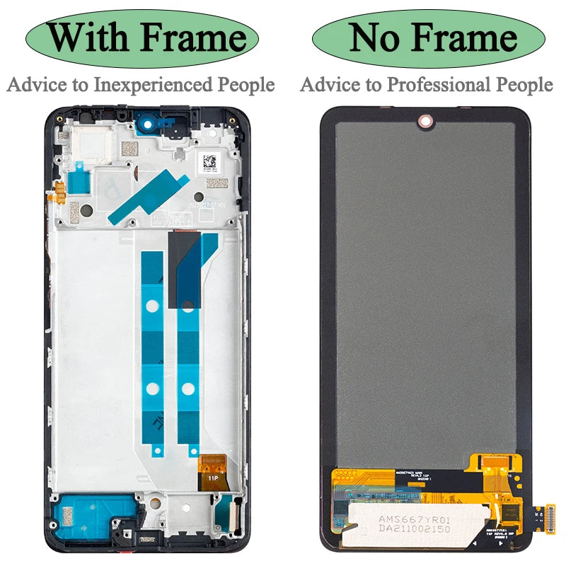 2201116TG M2101K6G Premium Lcd For Xiaomi Redmi Note 10 Pro Display Touch Screen Digitizer Panel Assembly For Redmi Note 11 Pro