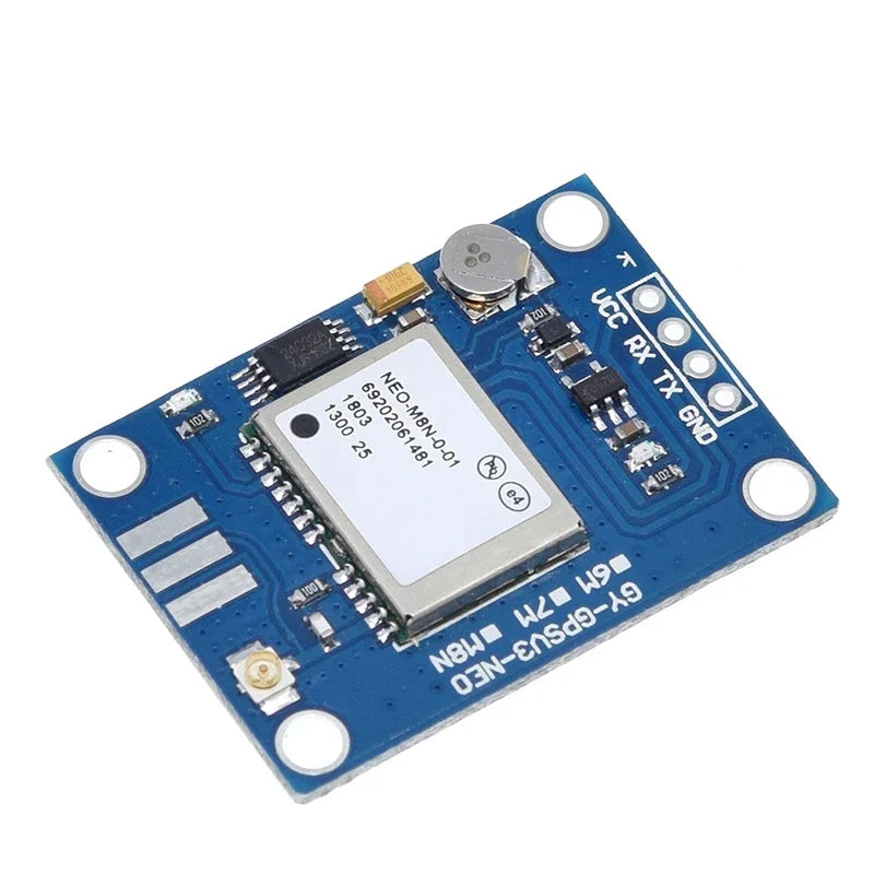 Módulo GPS GY-NEO6MV2 (NEO-6M) con Antena Grande y EEPROM para Control Vuelo MWC/APM2.5 Arduino