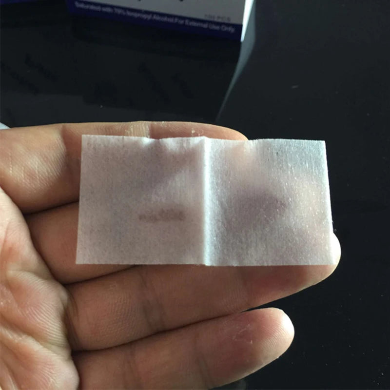 500pcs Disposable Alcohol Cotton Pads Car Detailing Clean Tool Car Wash Towel Alcohol Disinfection Wipes Screen Glasses Cleaning