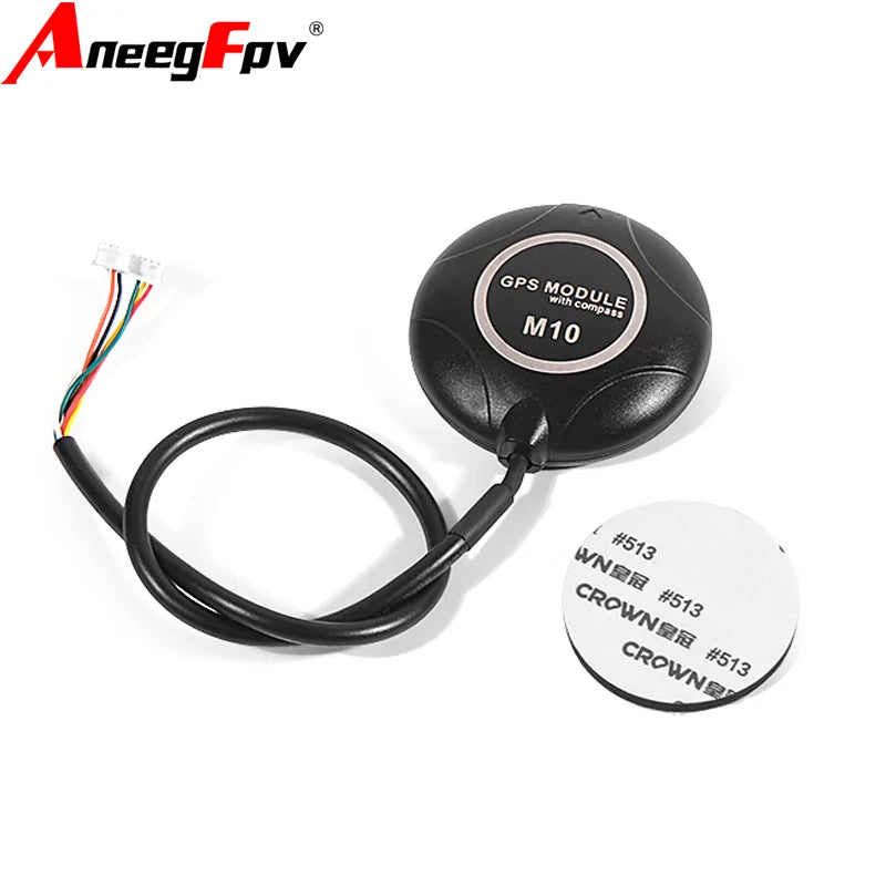 Módulo GPS AneegFpv M10 con Compás HMC5883L (Soporta GPS L1 C/A, GLONASS L10F, BeiDou B1l) para Pixhawk/PX4/APM 2.8 Quadcopter