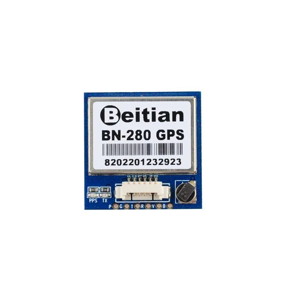 Módulo GNSS Dual Beitian BN-280 G-MOUSE (GPS/GLONASS, UART TTL, 4M Flash, 3-5V) para Arduino/RC/RPI/Drones