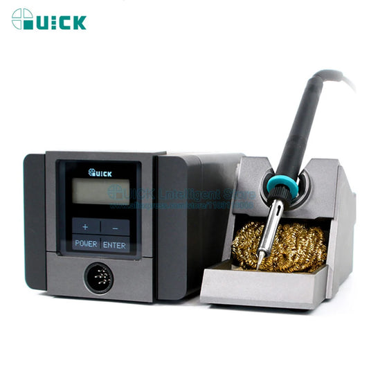 Soldering Stations QUICK TS1100 Welding Station Digital Display Lead-free 90W Intelligent Anti-static Electric Soldering Irons
