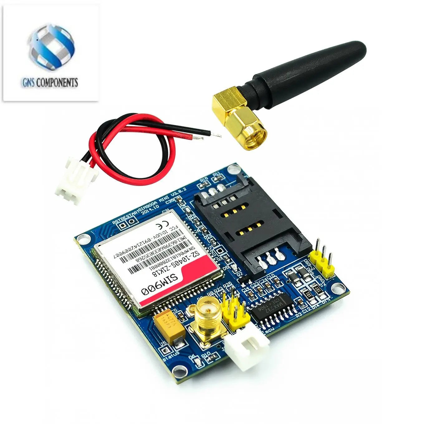 Placa Desarrollo Shield GSM/GPRS SIM900 (Módulo Quad-Band) para Arduino