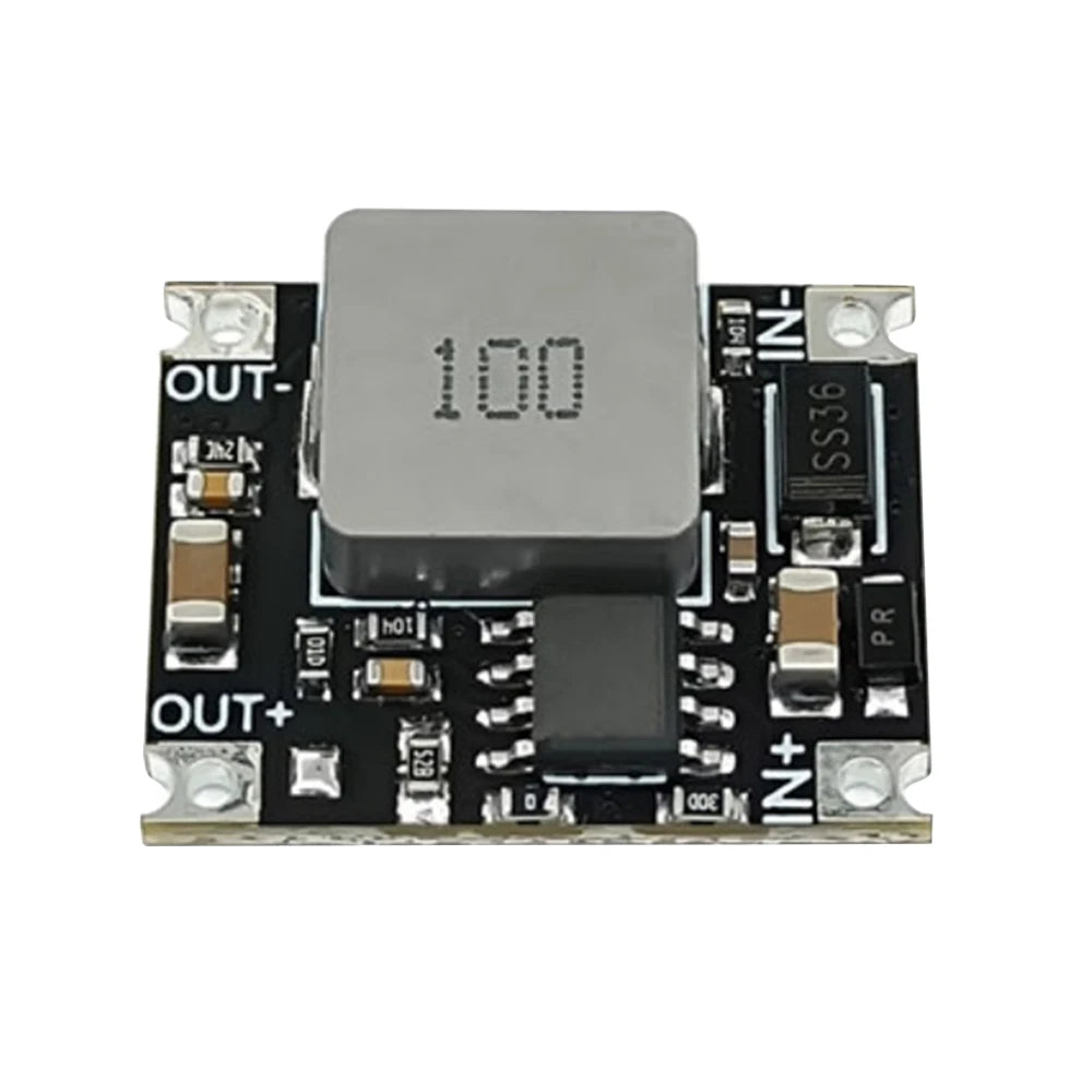 Mini Módulo Convertidor Buck DC-DC 3A 6V-40V a 5V/9V/12V/24V Step-Down Regulador Voltaje PCB