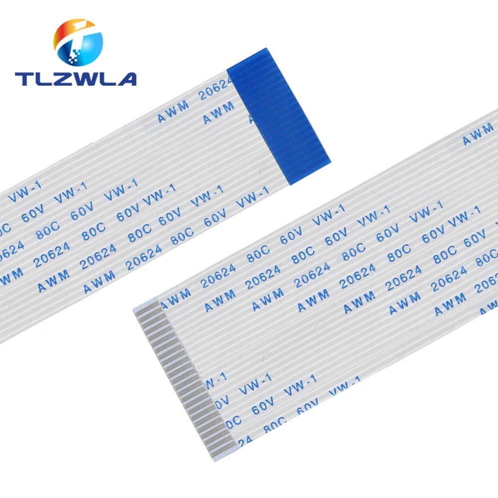 10PCS FPC FFC Ribbon Flexible Flat Cable 4/6/8 Pin Pitch 0.5MM 1.0MM A-Type Wire Length 6/10/15/20/25/30/40 CM