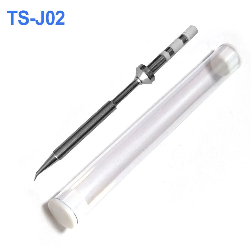 MINI Welding Nozzle Knife Horseshoe TS-BC2 C1 KU ILS B2 I C4 D24 K J02 JL02 BC3 For TS101 Pin64 Pinecil V2 Soldering Iron Tips