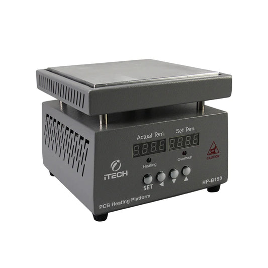 Plataforma Calefactora PCB de Alto Rendimiento con Display Digital (Temperatura Constante) ITECH HP-B100/B150/B180
