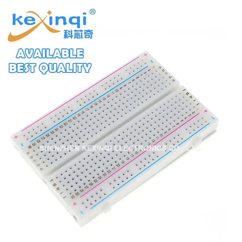 1PCS Mini Bread Board/breadboard 8.5cm X 5.5cm 400 Holes Transparent/White DIY Electronic Experimental Universal PCB