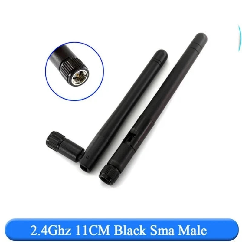 Antena WiFi 2.4GHz 3dBi RP-SMA Macho + Cable Pigtail 15cm PCI U.FL/IPX a RP-SMA Macho para ESP8266/ESP32