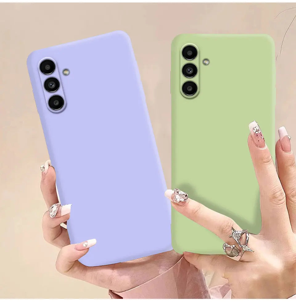 Funda Silicona Líquida Original Antichoque para Samsung Galaxy A05/A05S/A15/A25/A35/A55 (4G/5G)