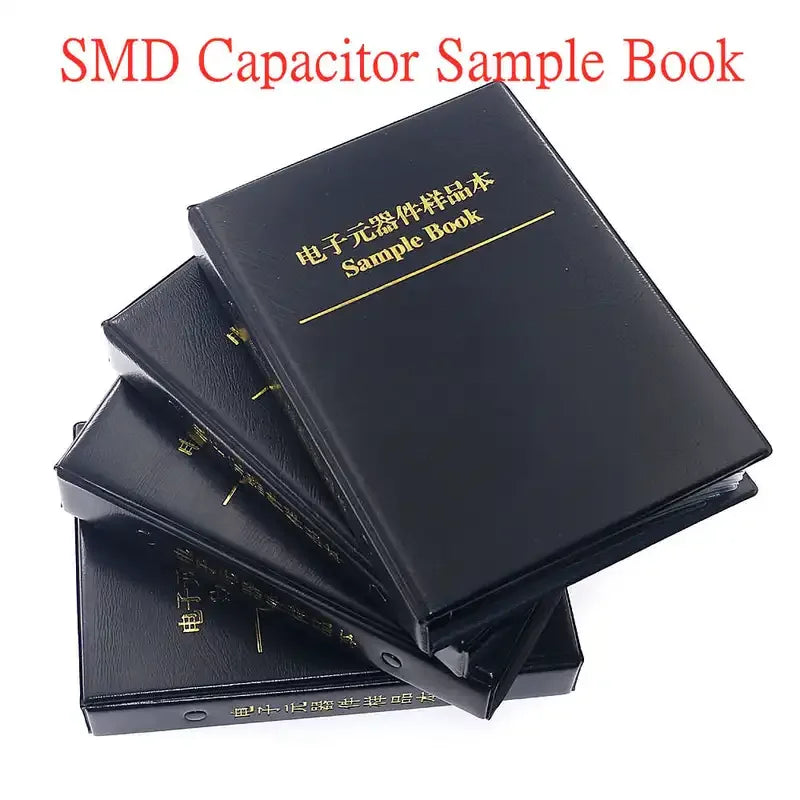 Libro Muestrario Capacitor Cerámico Multicapa SMD (0402/0603/0805/1206, 0.5pF-22uF) DIY