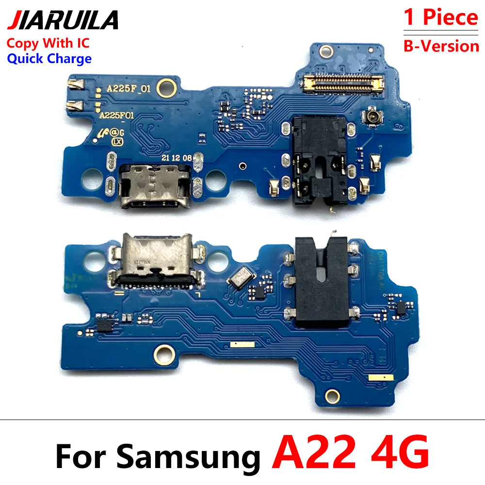 Placa Puerto Carga Rápida USB para Samsung Galaxy A01-A7 / A02-A54 / A10S / M15/M16 / A13-A32 4G/5G (Varios Modelos)