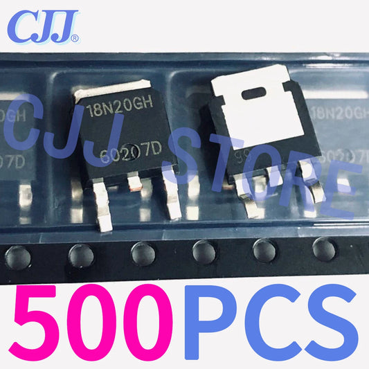 MOSFET N-Channel AP18N20GH (Marcado 18N20GH) SMD TO-252 - Lote 1-500 Piezas