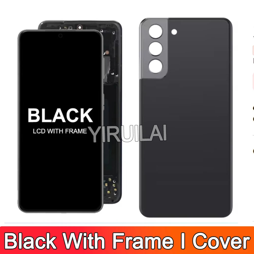 Pantalla Amoled S21 Plus, para Samsung Galaxy S21 Plus pantalla LCD G996B G996B/DS G996U digitalizador táctil reemplazar montaje con marco