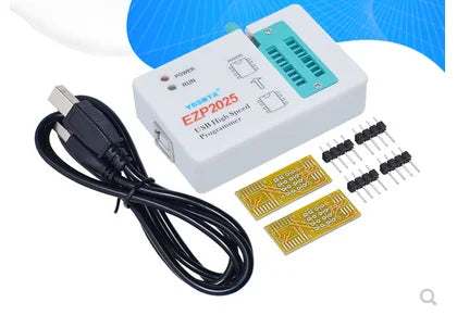 Programador USB SPI Alta Velocidad EZP2019/2020/2025 (Mejor que EZP2010/2013/2017) Soporta EEPROM 24/25/26/93, Flash 25 BIOS