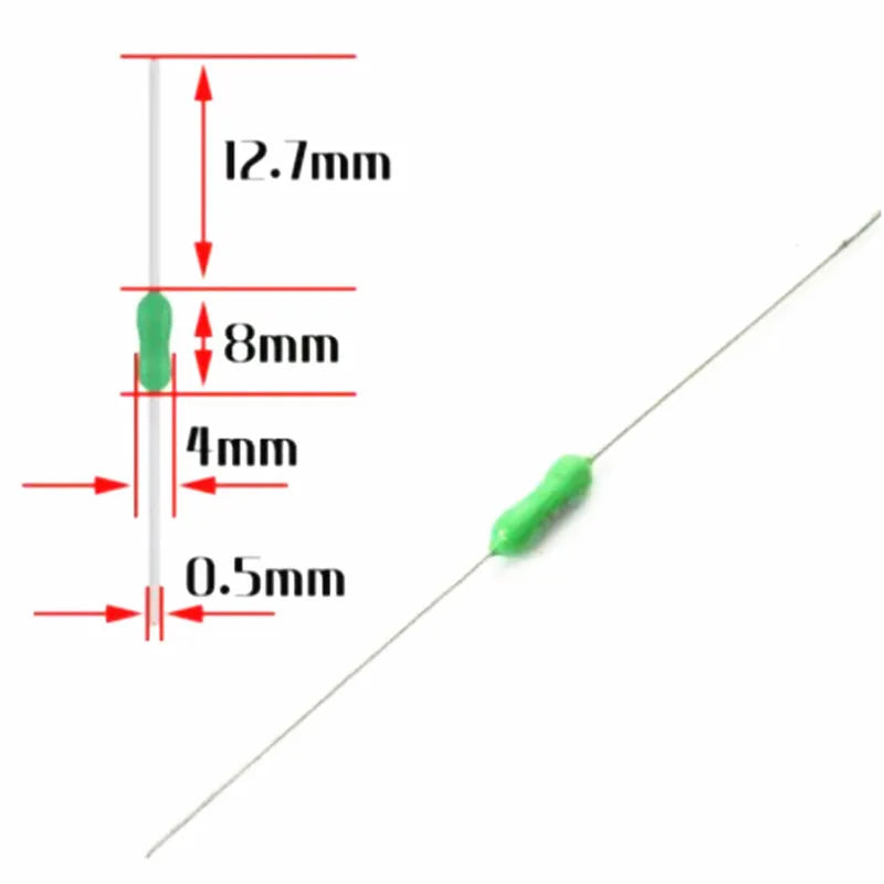 Lead Green Fuse 125/250V 2.4*7mm 62mA 125mA 250mA 1A 2A 3A 3.15A 4A 5A 7A 8A 10A 15A Fast Blow PICO Resistance Fuse