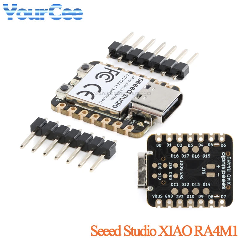 Placa Desarrollo Seeed Studio XIAO RA4M1 32-bit Renesas (Arduino IDE) 256KB Flash/32KB SRAM/8KB EEPROM
