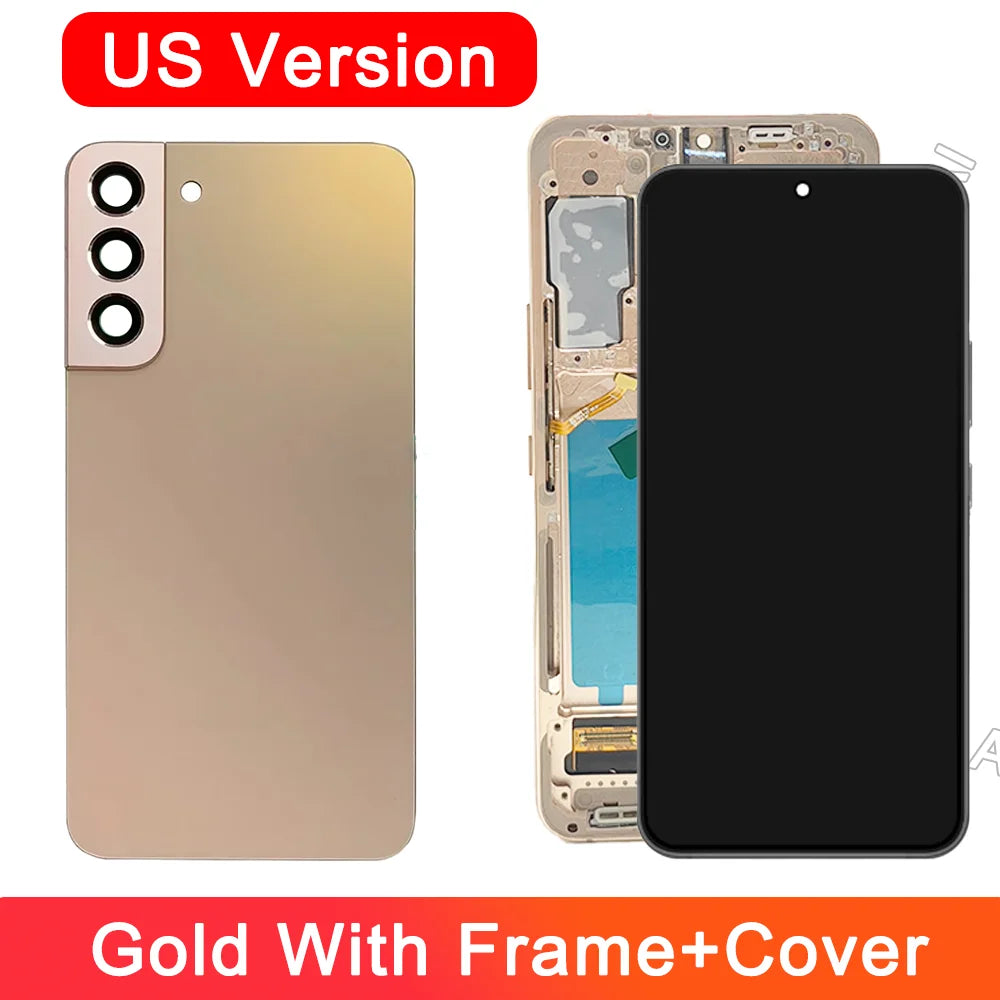 TFT probado para Samsung S22 5G pantalla LCD Digitalizador de pantalla táctil para Samsung S901 S901B S901U SM-S901E/DS pantalla