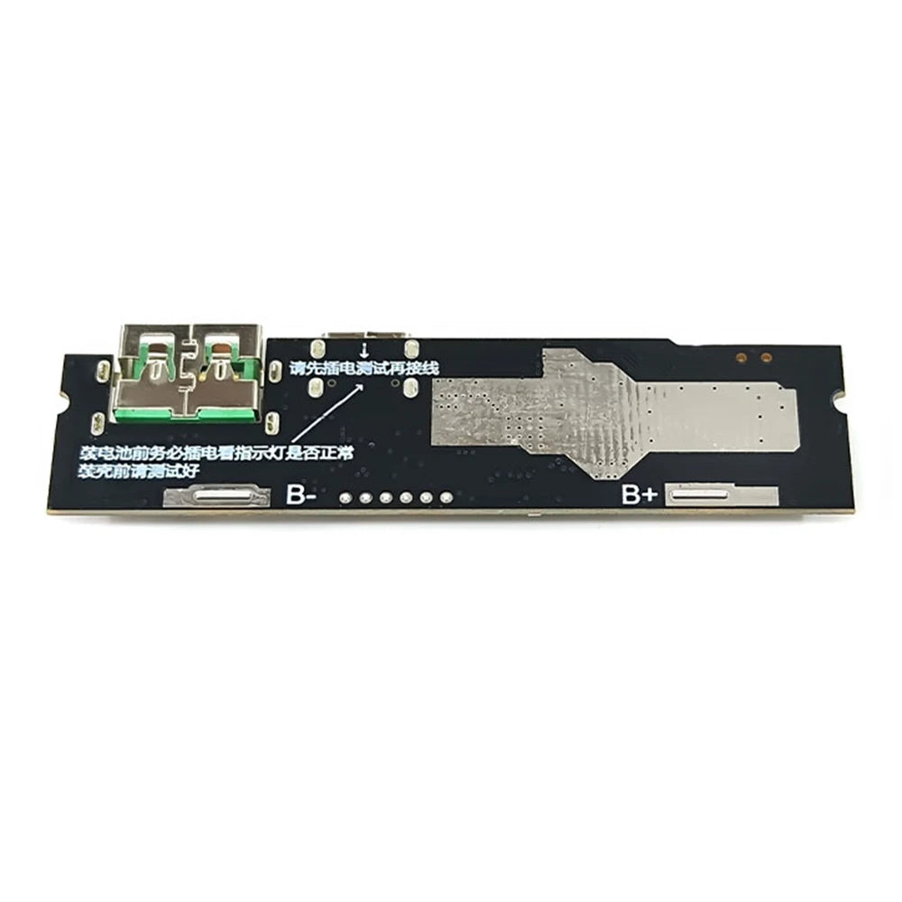 Módulo Power Bank Carga Rápida Bidireccional 22.5W DIY con Display Digital (USB/Tipo-C, Soporta VOOC)