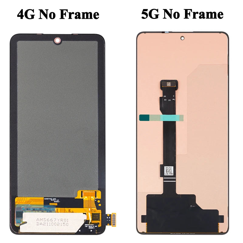 2209116AG 22101316C Premium Lcd For Xiaomi Redmi Note 12 Pro 4G Display Note 12 Pro Plus Touch Screen For Redmi Note 12 Pro 5G