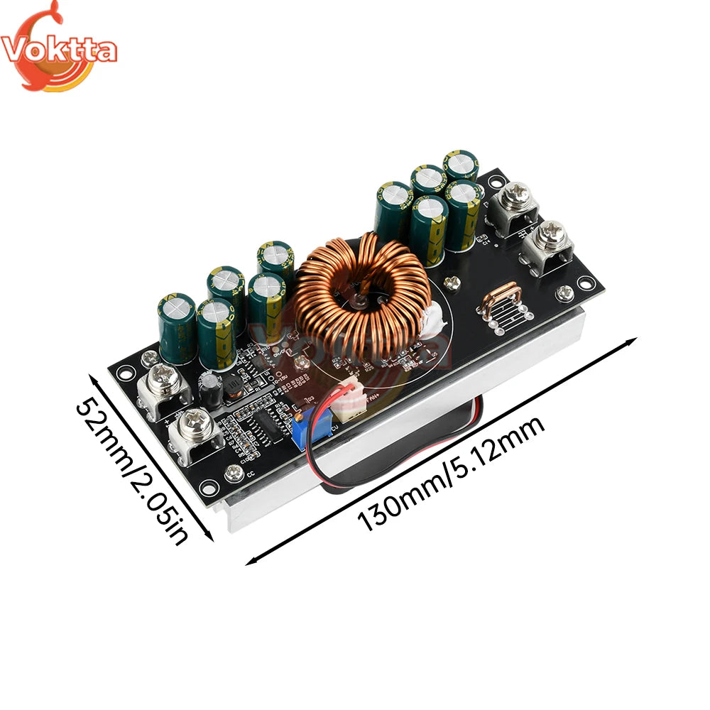 Módulo Convertidor Buck DC-DC 1500W 50A / 1200W 30A Step-Down 15V-90V a 2.5V-72V Regulador Voltaje